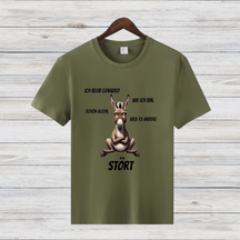 Störrischer Esel | Lustiges Statement Shirt | Humorvoller Winterlook | Perfektes Geschenk für kalte Tage