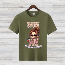 Meinungsstabil T-Shirt | Lustiges Statement Shirt | Cooles Geschenk für starke Frauen | Stylisches Funshirt für den Winter