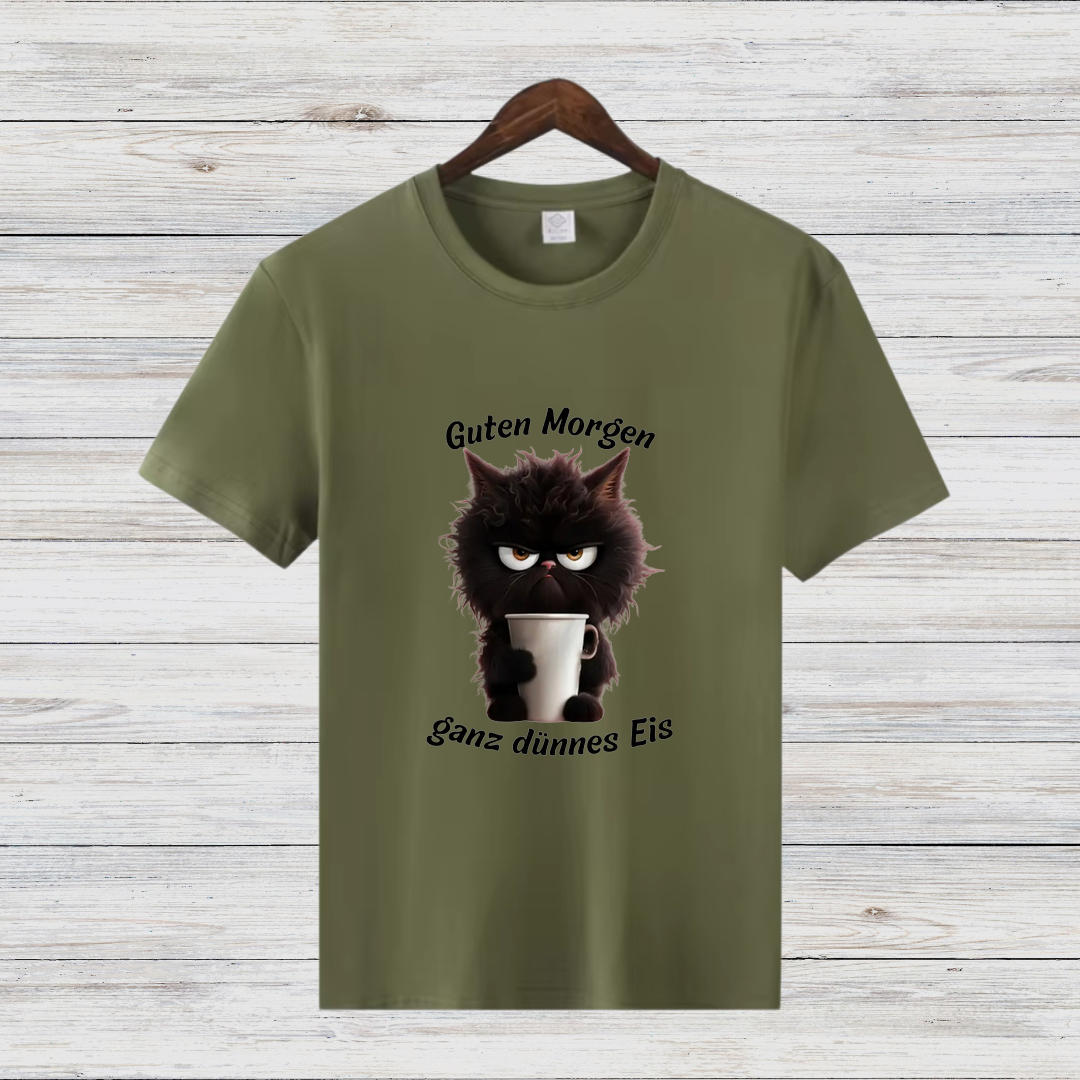 Guten Morgen Katze T-Shirt