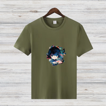 Anime Winterzauber | Stylisches Anime T-Shirt | Japanischer Kunststil | Perfekt für Anime-Fans