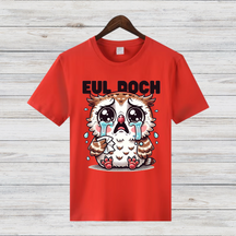 Eul Doch | Lustiges Eulen-Shirt | Niedliches Tier-Motiv | Statement Shirt für den Winter | Damen T-Shirt