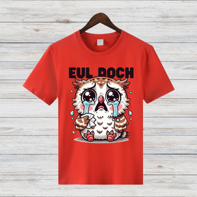 Eul Doch | Lustiges Eulen-Shirt | Niedliches Tier-Motiv | Statement Shirt für den Winter | Damen T-Shirt