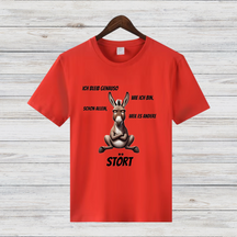 Störrischer Esel | Lustiges Statement Shirt | Humorvoller Winterlook | Perfektes Geschenk für kalte Tage