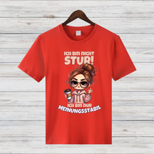 Meinungsstabil T-Shirt | Lustiges Statement Shirt | Cooles Geschenk für starke Frauen | Stylisches Funshirt für den Winter