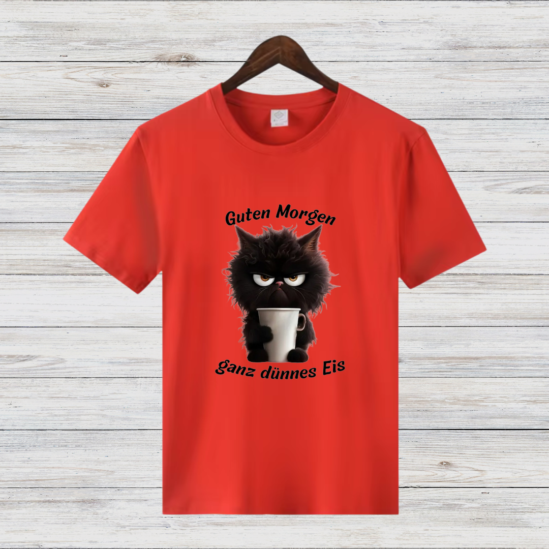 Guten Morgen Katze T-Shirt