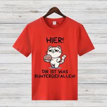 Freches Katzen-Shirt | Lustiges Geschenk | Humorvolles T-Shirt für Katzenfans | Witziges Statement Shirt
