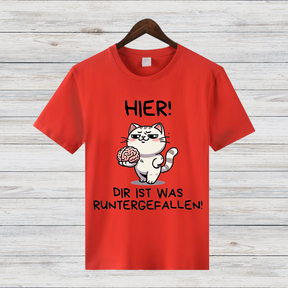 Freches Katzen-Shirt | Lustiges Geschenk | Humorvolles T-Shirt für Katzenfans | Witziges Statement Shirt
