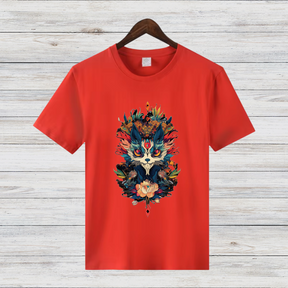 Mystischer Waldgeist | Fantasy T-Shirt | Magisches Tiermotiv | Kunstvolles Design für Naturliebhaber