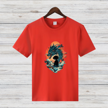 Mystischer Drache | Fantasie T-Shirt | Anime-inspiriertes Design | Geschenk für Fantasy-Fans
