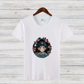 T-Shirt Hintergrund von „The_breathtaking_anime_inspired__Japanese_Illustration_f8c12bc4-2884-443b... #151