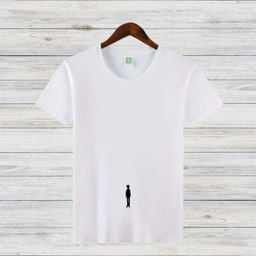 Minimalistisches Design Shirt | Stilvolles Statement Shirt | Modernes Baumwoll T-Shirt | Streetwear Look für den Winter