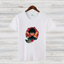Anime Held Shirt | Stylisches Manga T-Shirt | Perfektes Geschenk für Anime-Fans | Baumwollshirt für Winter-Looks