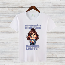 Freches Statement Shirt | Lustiges Winter T-Shirt | Cooles Cartoon Design | Geschenkidee für Frauen