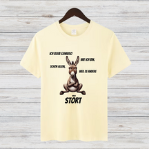 Störrischer Esel | Lustiges Statement Shirt | Humorvoller Winterlook | Perfektes Geschenk für kalte Tage