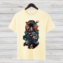 Samurai Krieger | Stylisches Anime T-Shirt | Japanisches Kunstdesign | Perfektes Geschenk für Anime-Fans