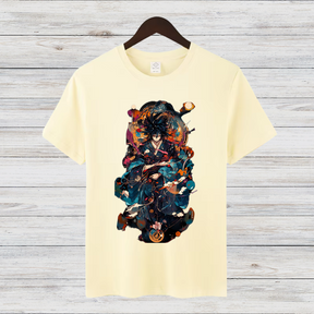 Samurai Krieger | Stylisches Anime T-Shirt | Japanisches Kunstdesign | Perfektes Geschenk für Anime-Fans
