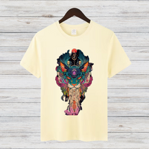 Mystische Katzenkunst | Trendiges Wintershirt | Spirituelles Design | Statement Shirt für Kreative