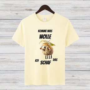 Komme Was Wolle | Lustiges Schaf-Shirt | Humorvolles Statement-Design | Perfekt für kalte Tage