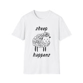 Sheep Happens | Lustiges Statement Shirt | Witziges Schaf-Design